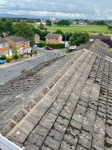 view of a roof