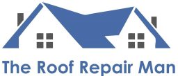 The roof repair man logo